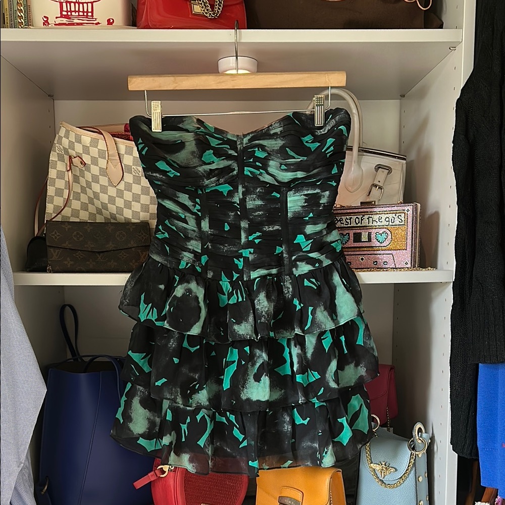 Express Mini ruffle dress